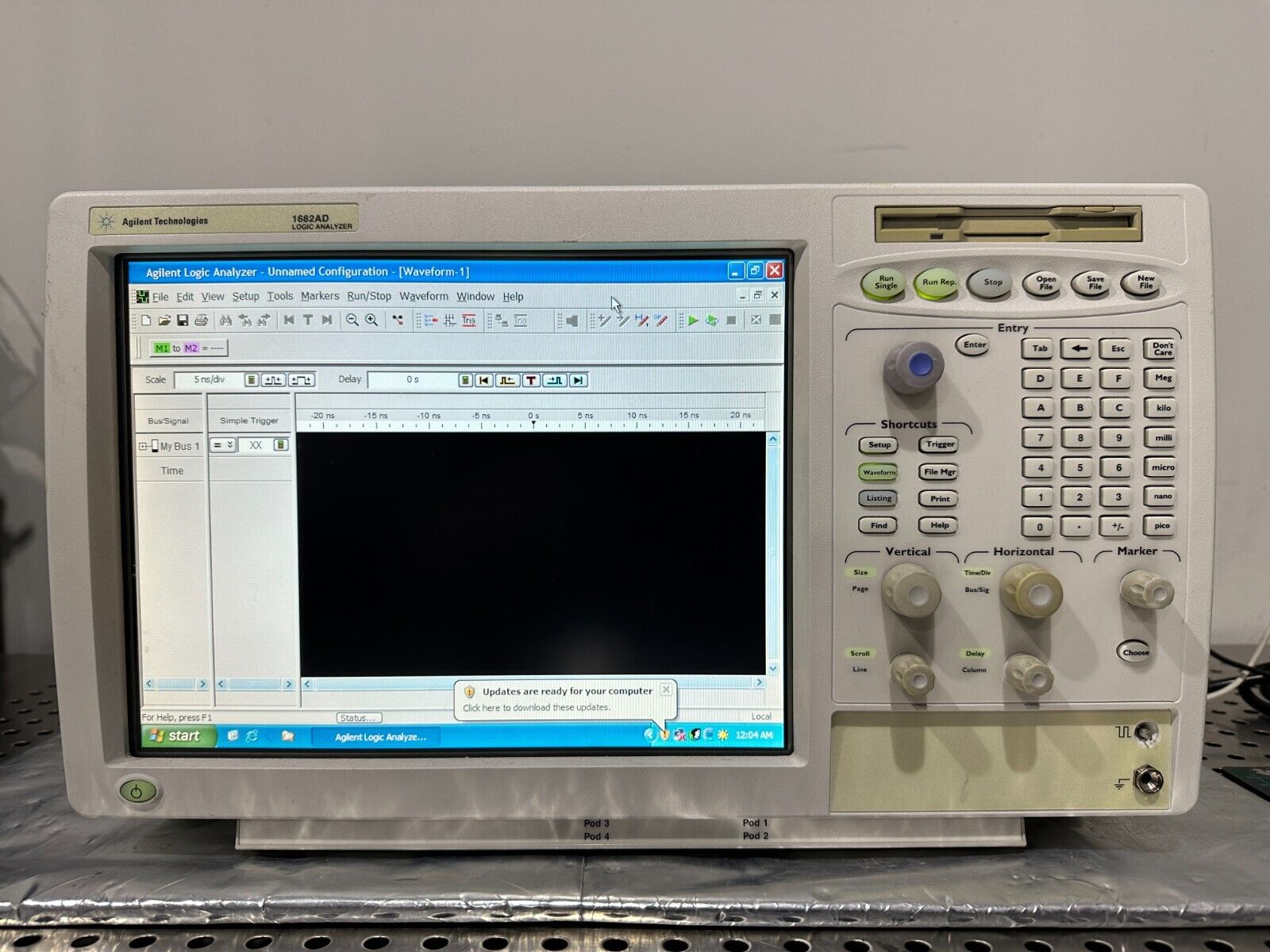 Agilent-1682AD-Logic-Analyzer-68Ch-LA-2M-Option-4-Pods-186108068890