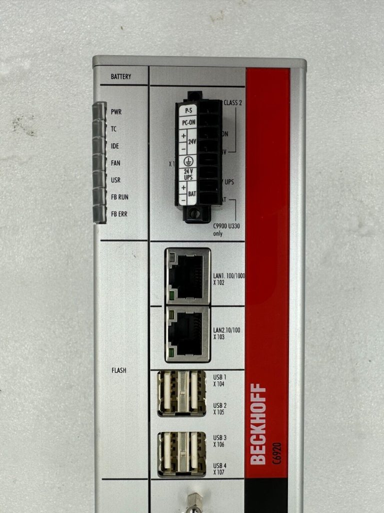 Beckhoff C6920-0010 Control cabinet Industrial PC – Novus Ferro Pte Ltd