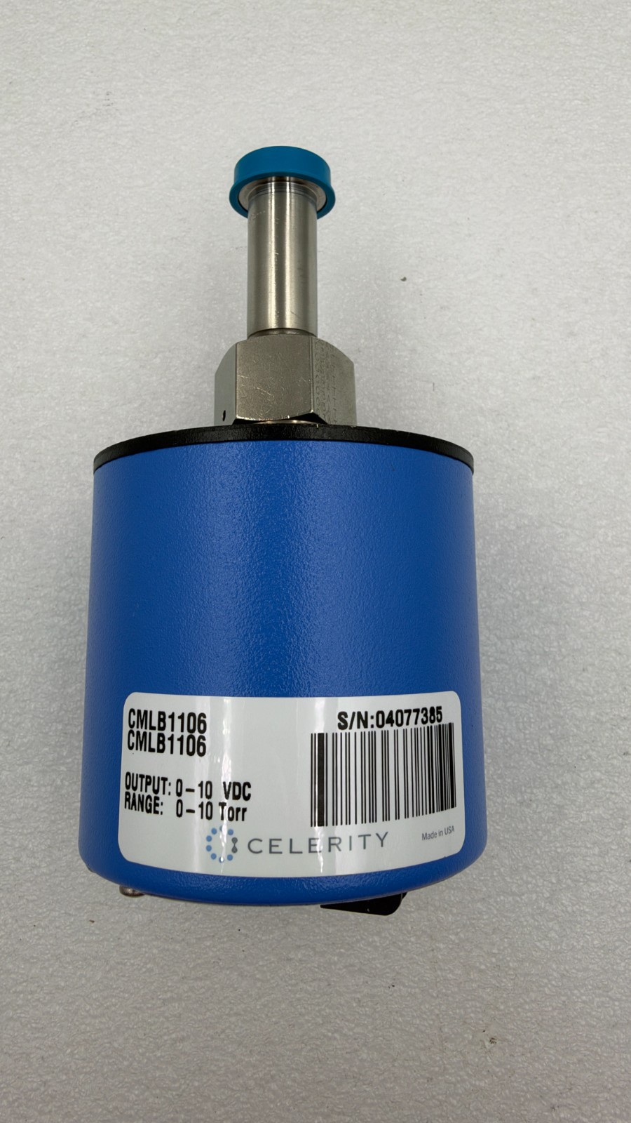 Celerity-Millipore-CMLB1106-Baratron-Capacitance-Gauge-calibrated-840060545330