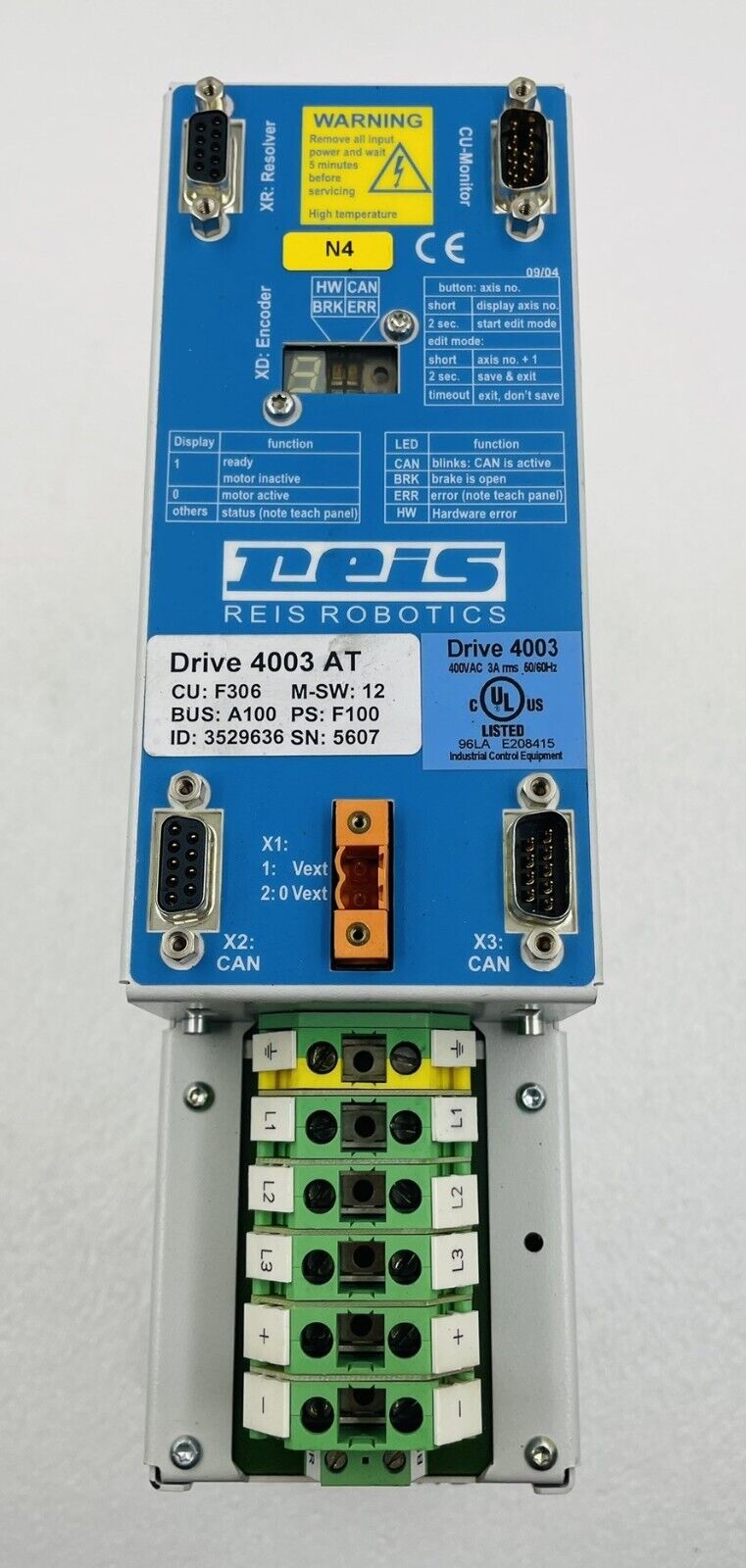 Reis-Drive-4003-AT-Servo-Drive-186977351070