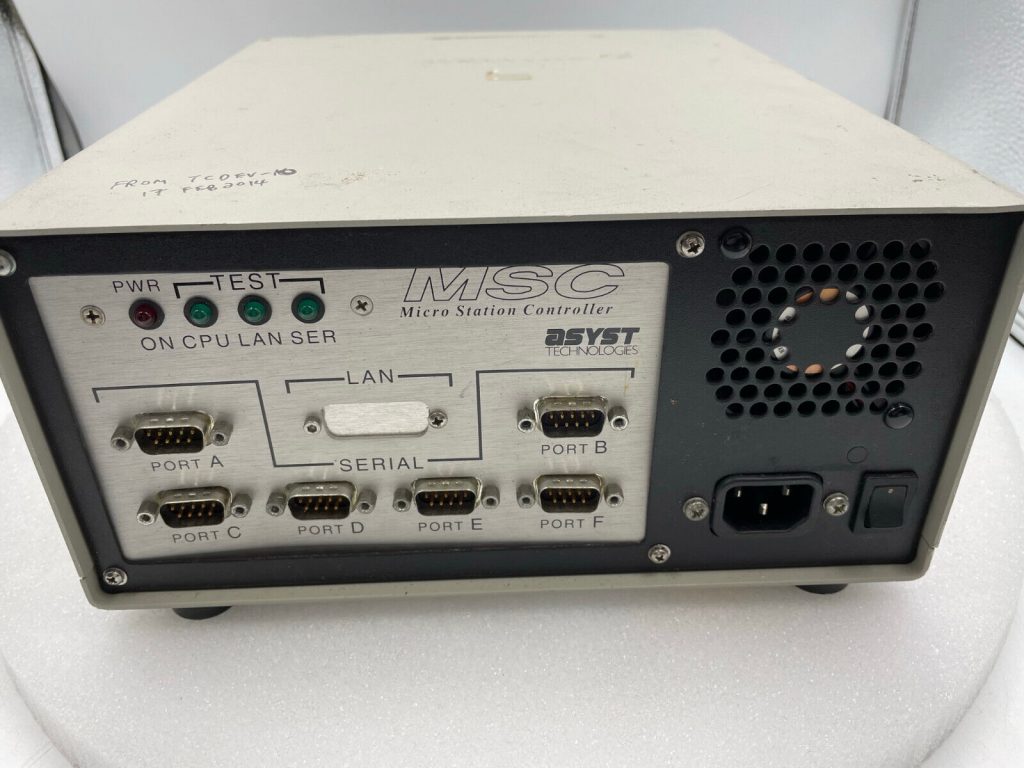 Controller 6610 Asyst MSC 6610 Micro Station Controller (For Parts) – Novus Ferro Pte Ltd