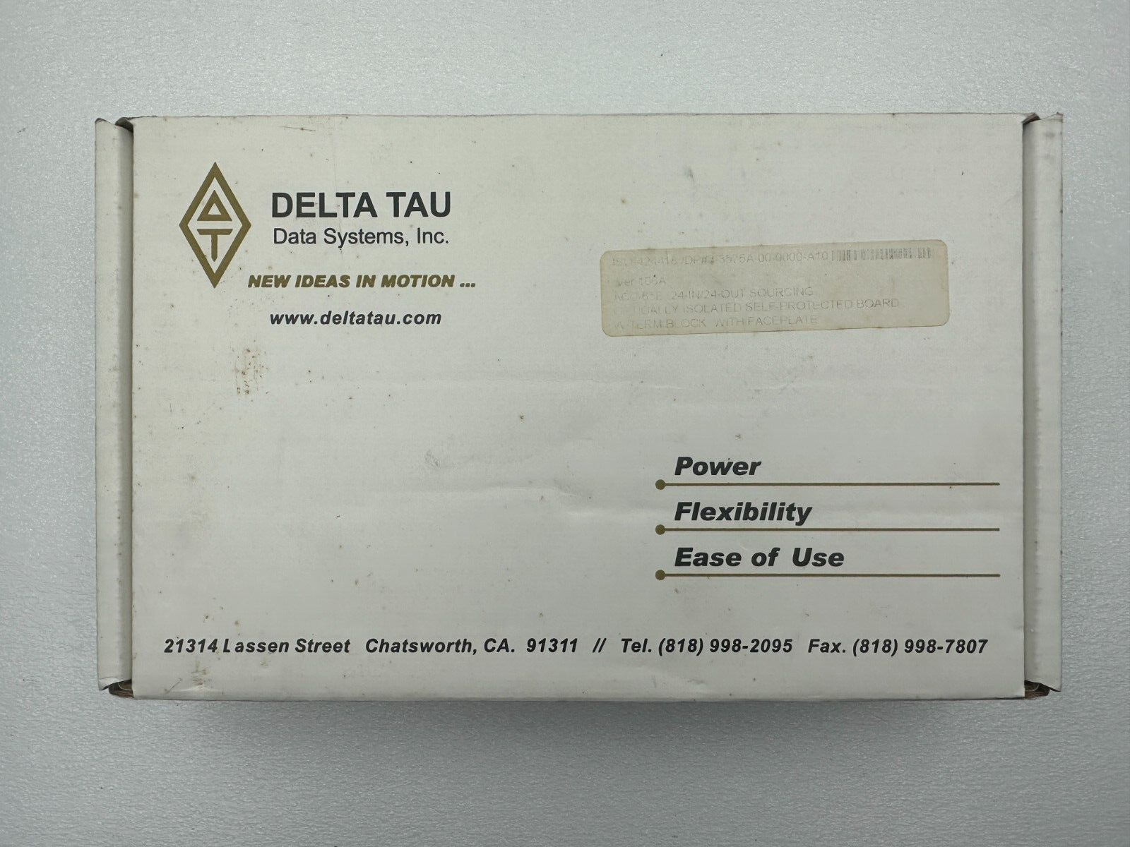 Delta-Tau-ACC-65E-24-In24-Out-Ultra-IO-Module-Assy-No-603575-106-186879626391