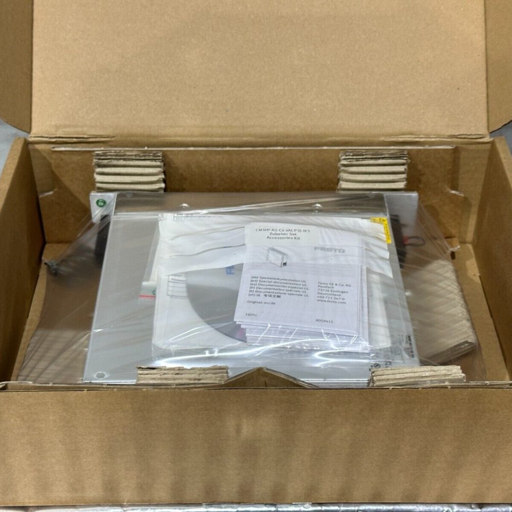 Festo CMMP-AS-C2-3A-M3 Motor Controller with CAMC-G-S1 Safety Module ...