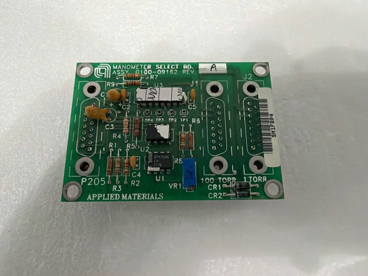 Applied-Materials-AMAT-0100-09162-Manometer-Select-Board-188837653182