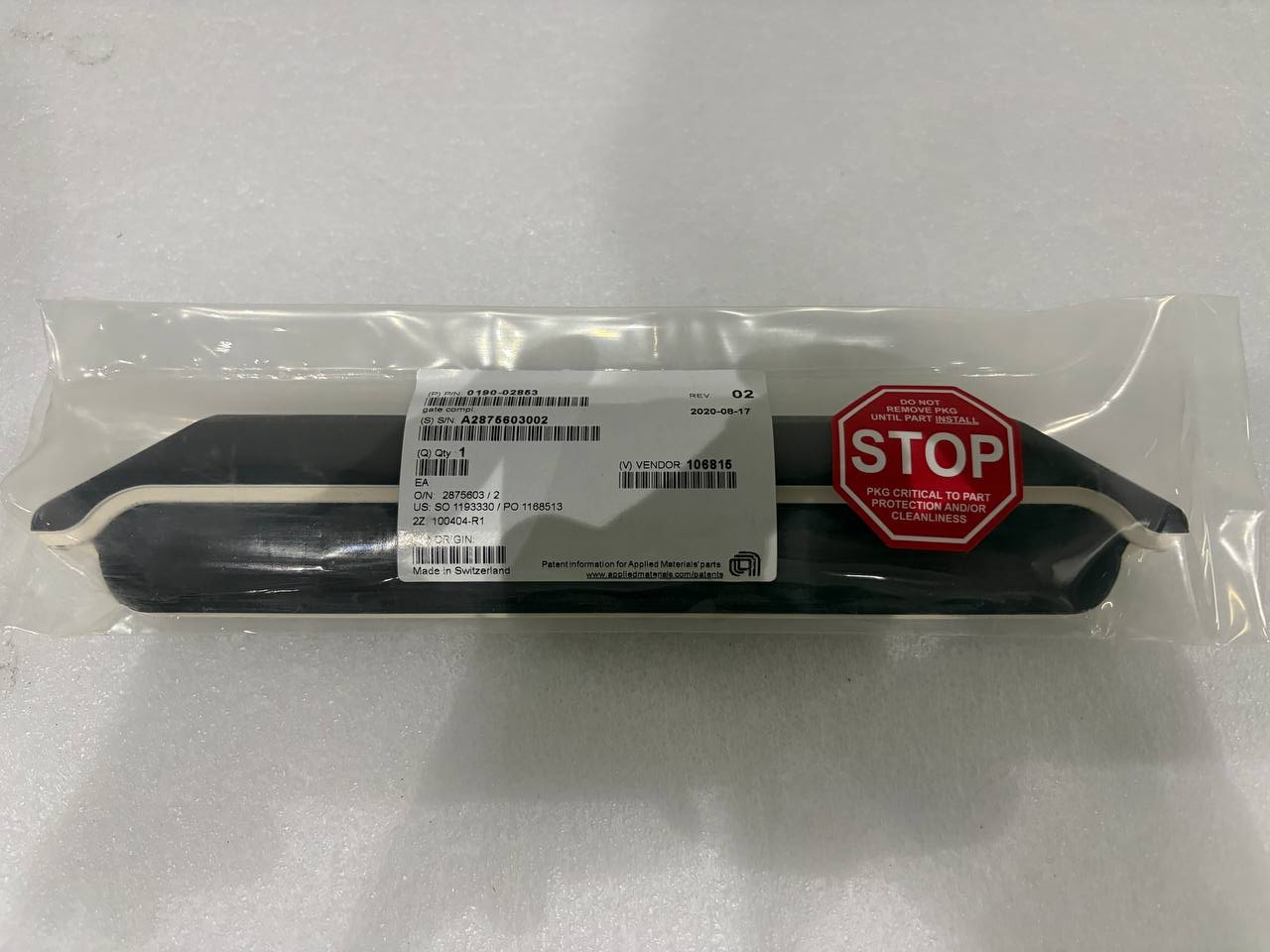 Applied-Materials-AMAT-0190-02853-Gate-188846435642