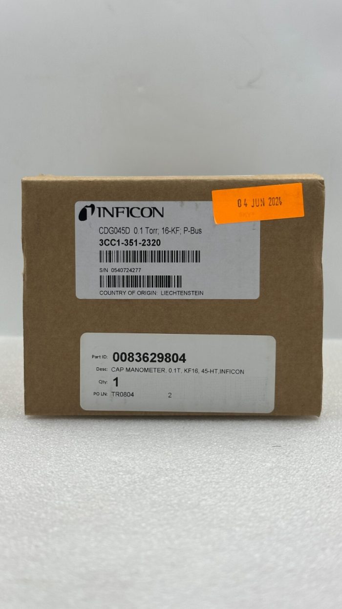 Inficon SKY CDG045D Capacitance Manometer, 0.1Torr, 16-KF, P-Bus, 3CC1 ...