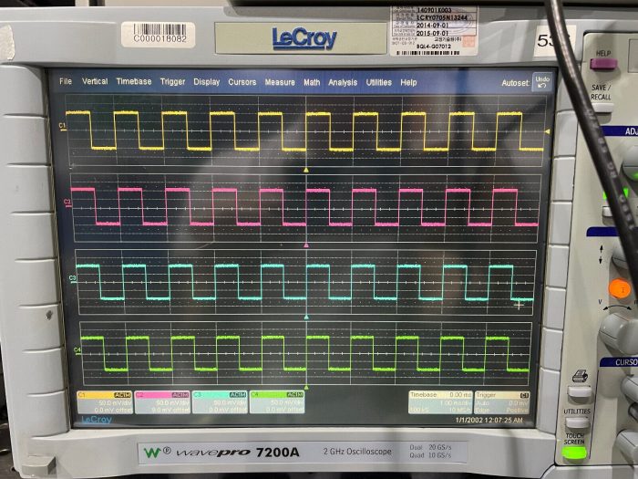 LeCroy WavePro 7200A 2GHz Oscilloscope 4-ch, J-Lite – Novus Ferro Pte Ltd
