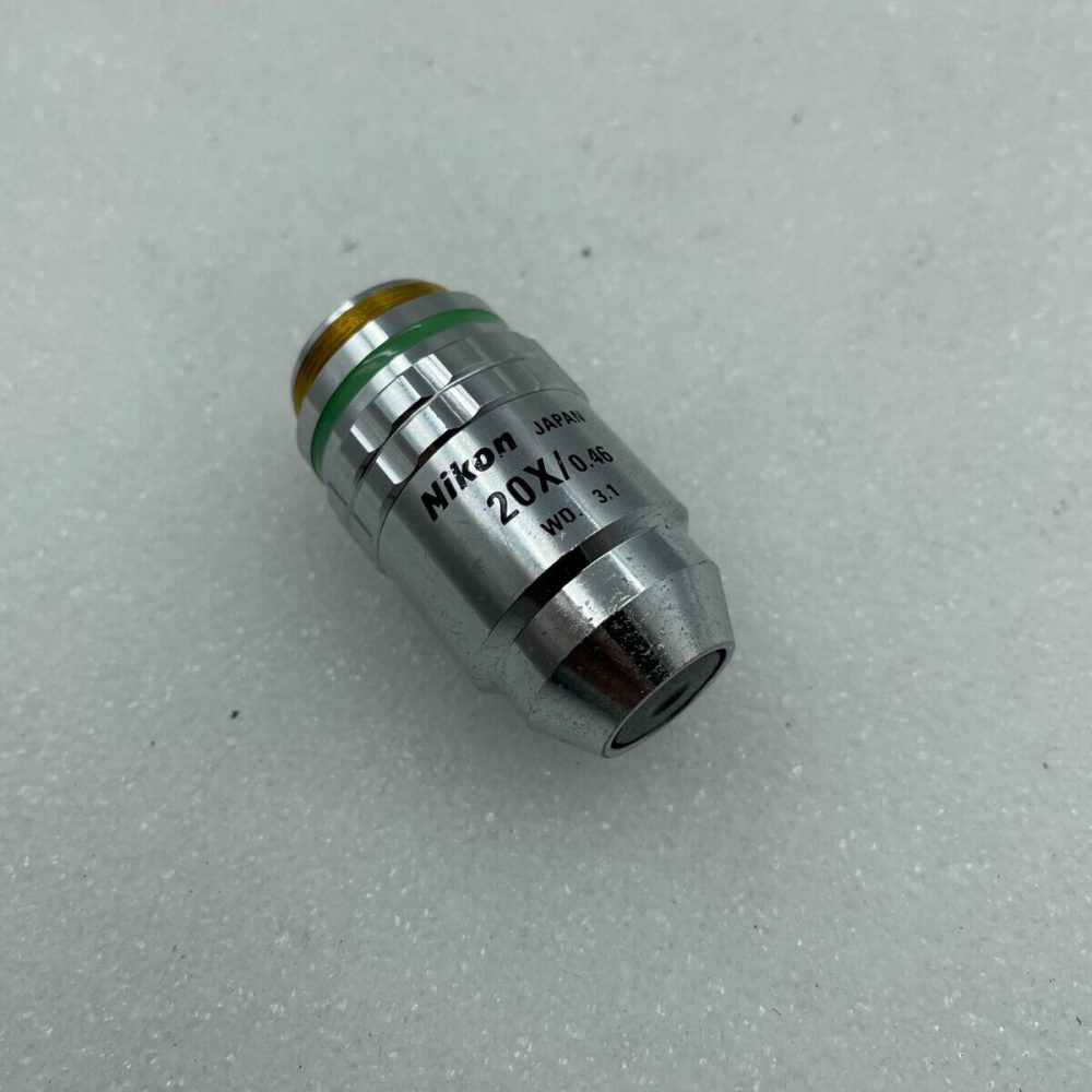 Nikon 20x/0.46 Microscope Objective Lens – Novus Ferro Pte Ltd
