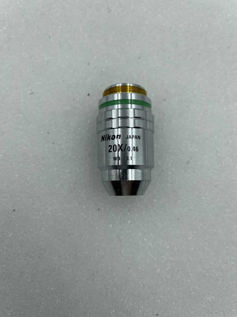 Nikon 20x/0.46 Microscope Objective Lens – Novus Ferro Pte Ltd