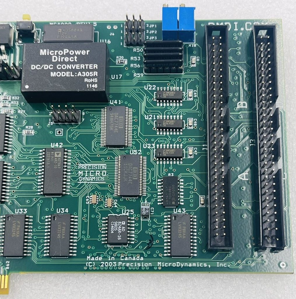 Precision MicroDynamics DSL 02-164-0005R1.5 PCB – Novus Ferro Pte Ltd