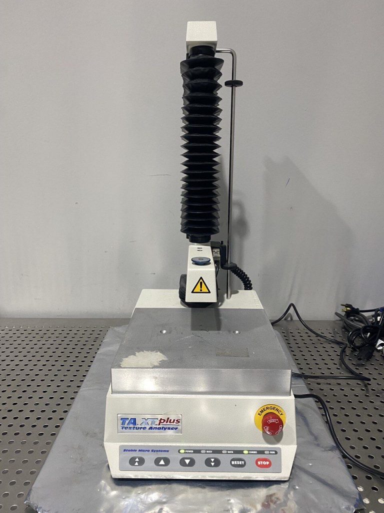 Stable Micro Systems TA-XT plus Texture Analyser – Novus Ferro Pte Ltd