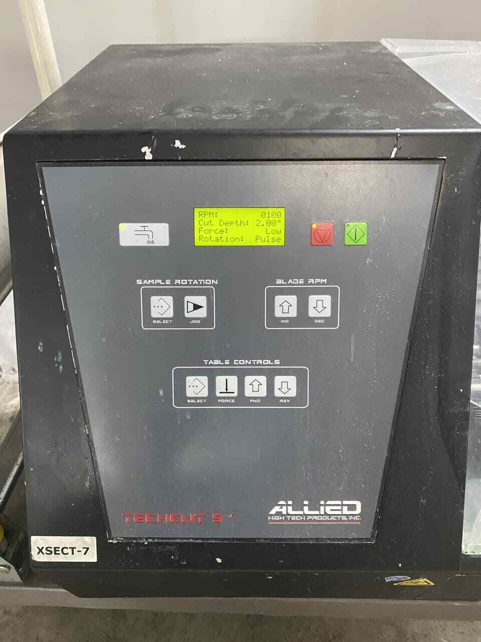 Allied High Tech Techcut 5 Precision High Speed Saw 5-5500 For Partsnot Working Novus Ferro Pte Ltd