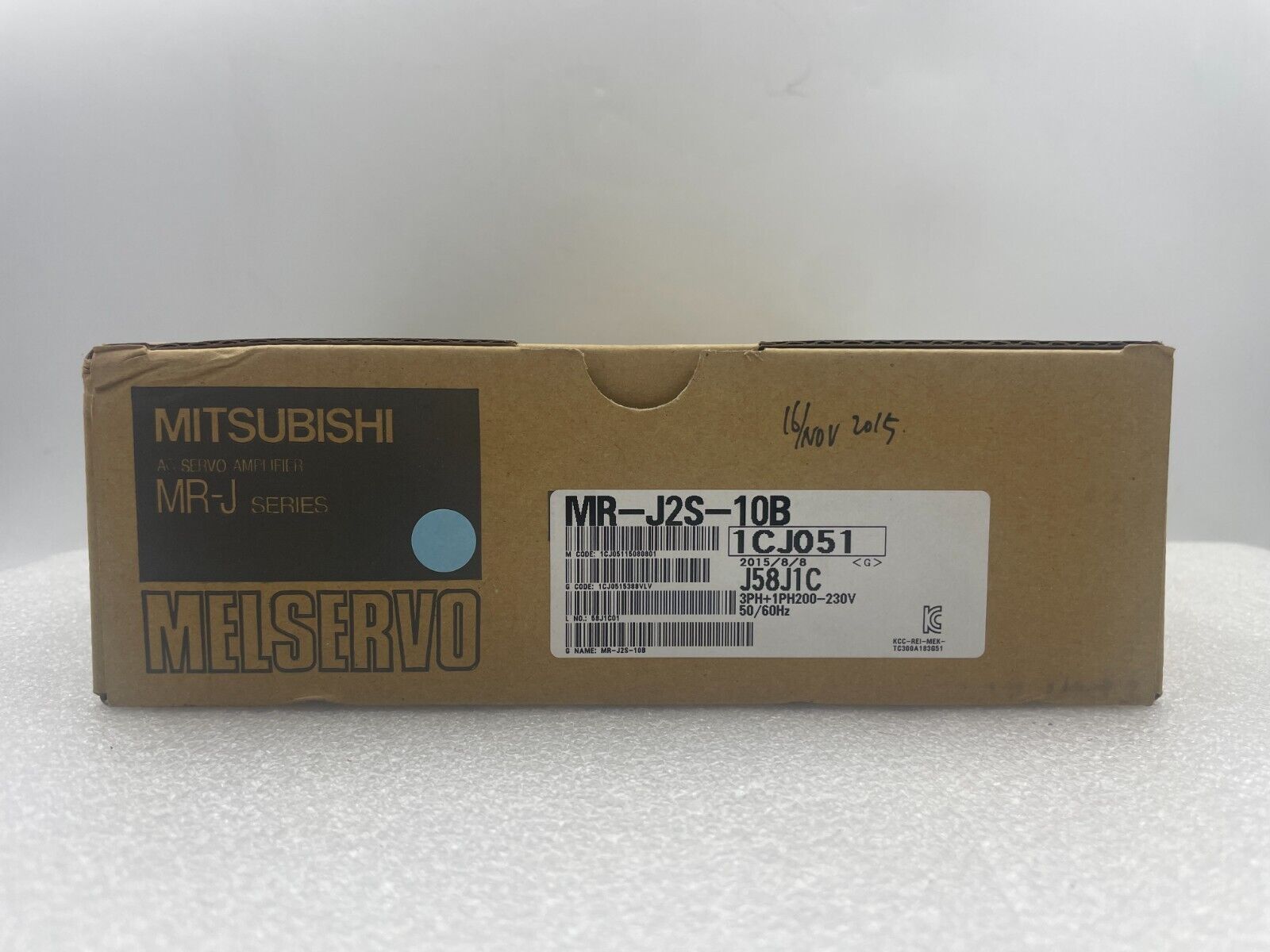 Mitsubishi-MELSERVO-MR-J2S-10B-AC-Servo-Amplifier-186790580314