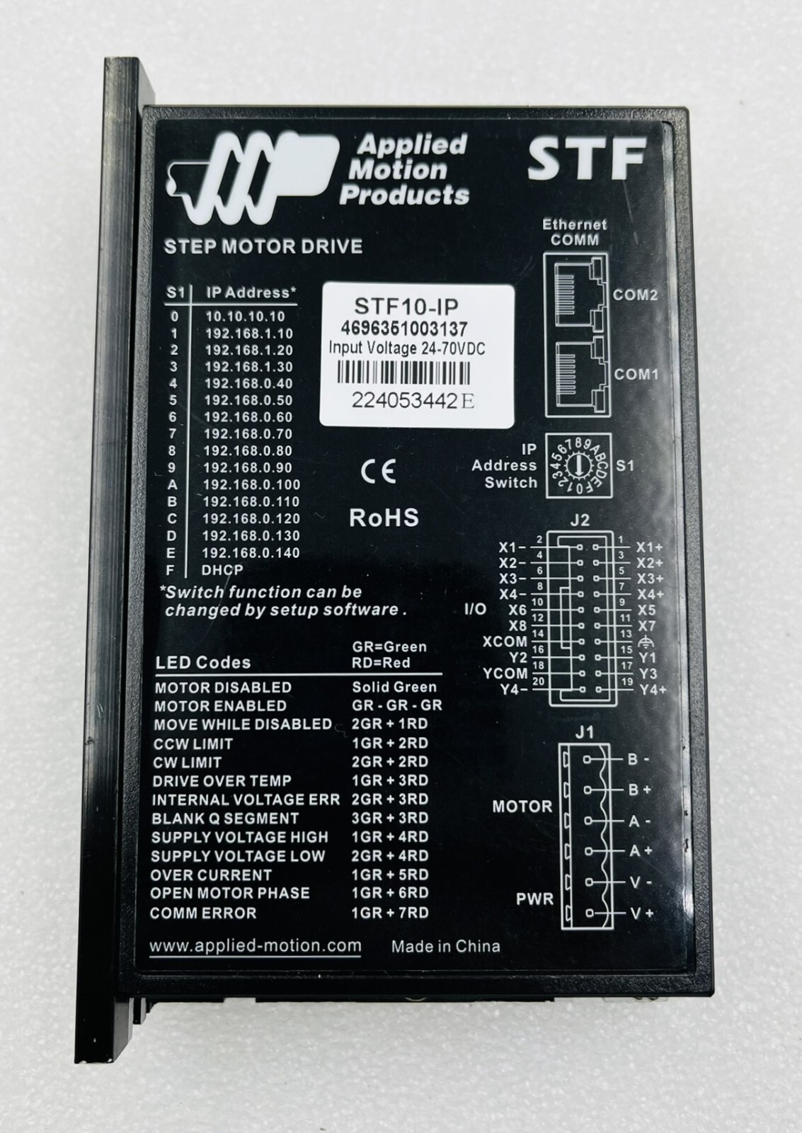 Applied-Motion-STF10-IP-Step-Motor-Drive-187368751055