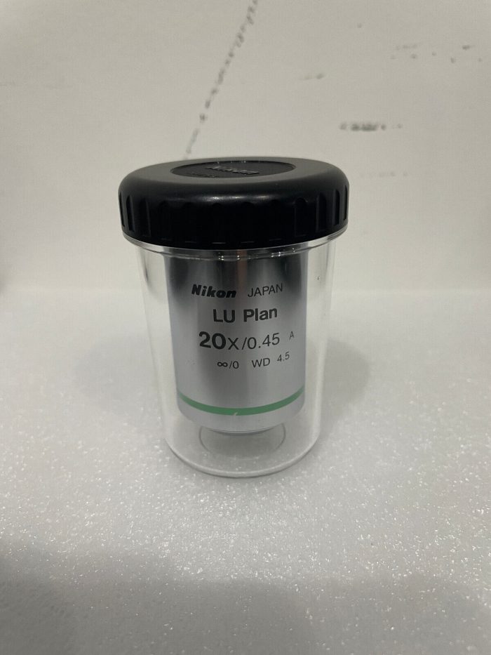 Nikon LU Plan 20X/0.45 A Microscope Objective Lens – Novus Ferro Pte Ltd