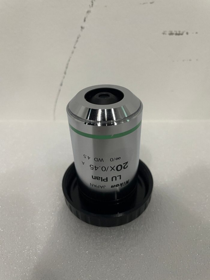 Nikon LU Plan 20X/0.45 A Microscope Objective Lens – Novus Ferro Pte Ltd