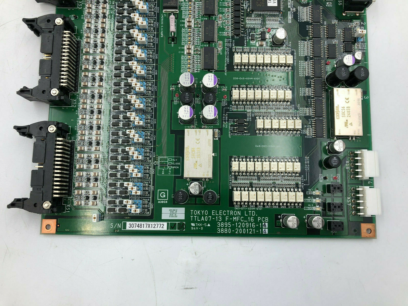 Used Details about   TEL Tokyo Electron MC4-1XA T-Bawl Control Unit PCB Assembly 