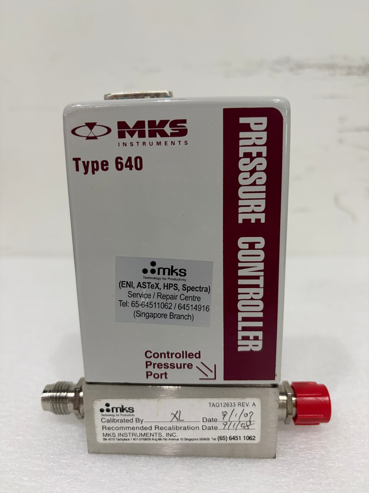 MKS-640A12TW1V12-S-Pressure-Controller-100-TORR-189022557986