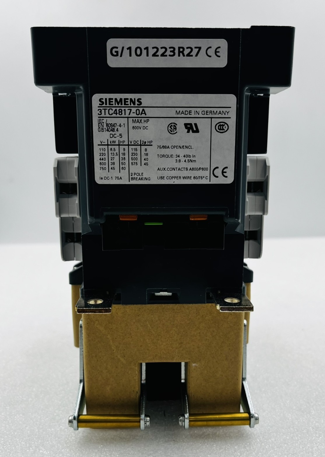 Siemens-3TC48-17-0AB4-DC-Contactor-187435919586