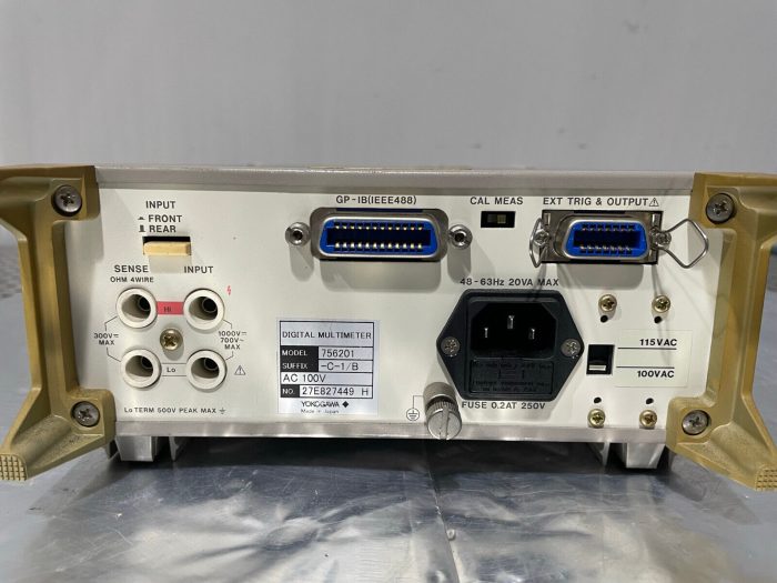 Yokogawa 7562 Digital Multimeter – Novus Ferro Pte Ltd
