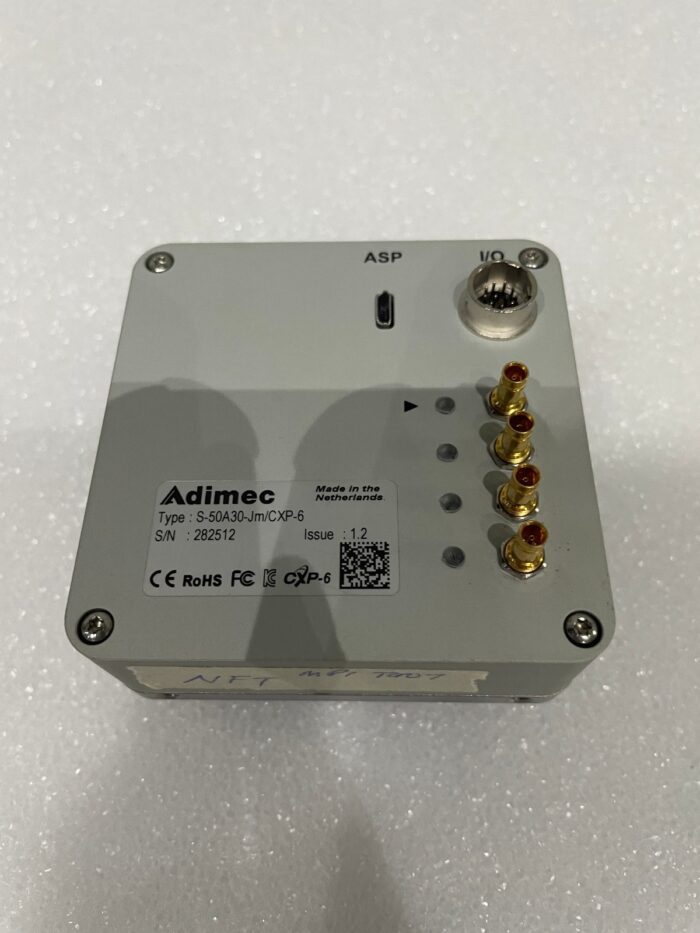 Adimec S-50A30-Jm/CXP-6 High Resolution Metrology Camera – Novus Ferro ...