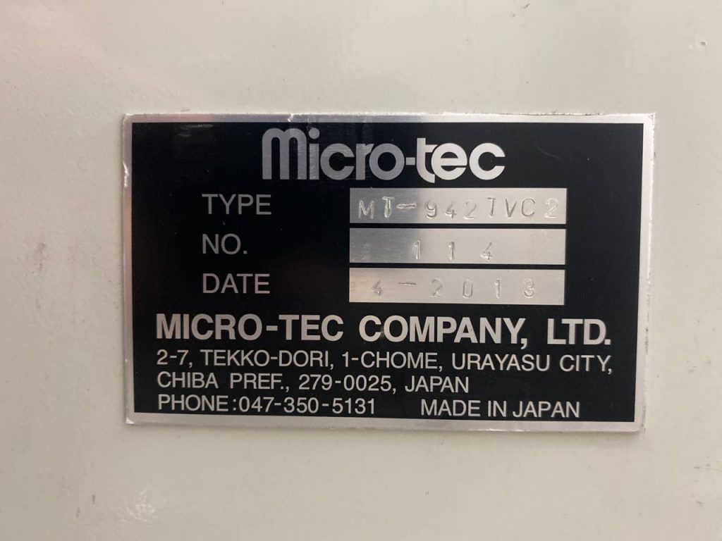 Micro-Tec MT-942 TVC Screen Printer – Novus Ferro Pte Ltd
