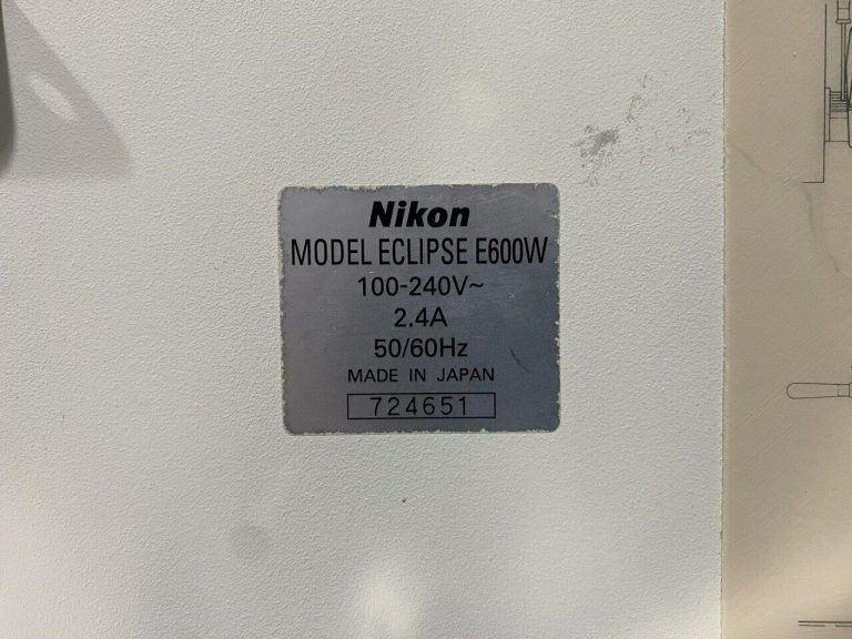 Nikon Eclipse E600W Microscope (For Parts/Not Working) – Novus Ferro ...