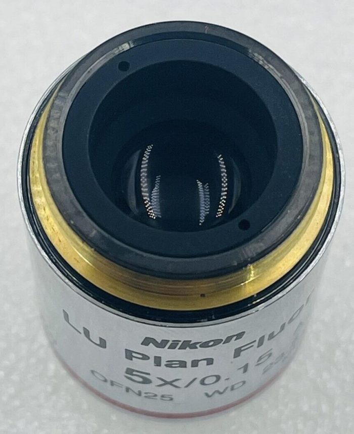 Nikon LU Plan Fluor 5X/0.15 Microscope Objective Lens – Novus Ferro Pte Ltd